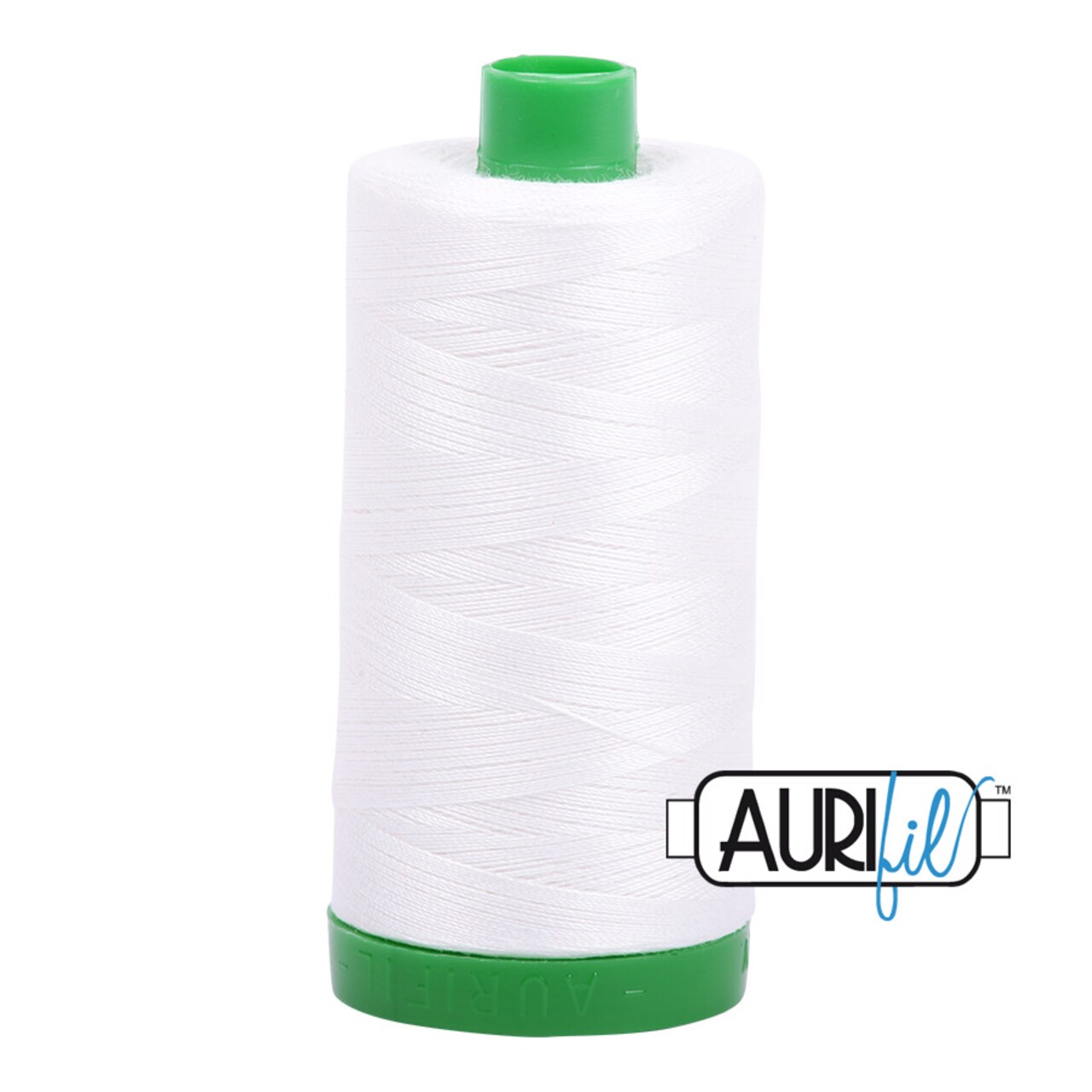 Natural White (2021) | 40wt Large Spool (1000M / 1094Y) | Aurifil Thread